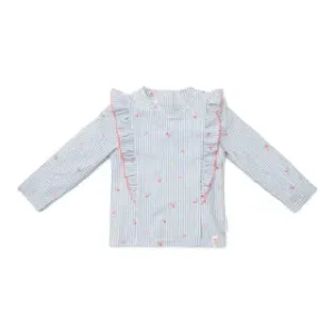 Camiseta Baño ML Sunny Flowers Azul