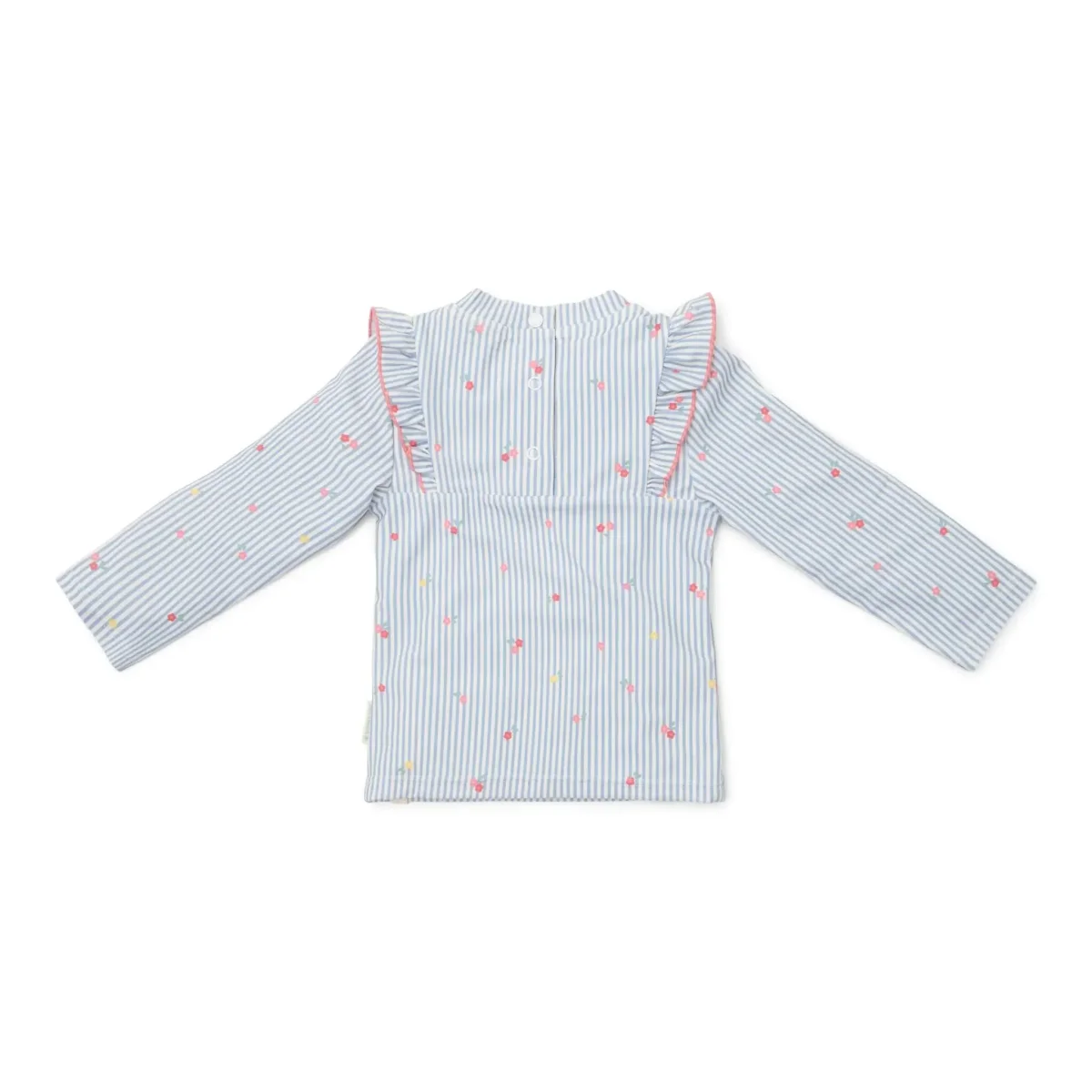 Camiseta Baño ML Sunny Flowers Azul - Imagen 3