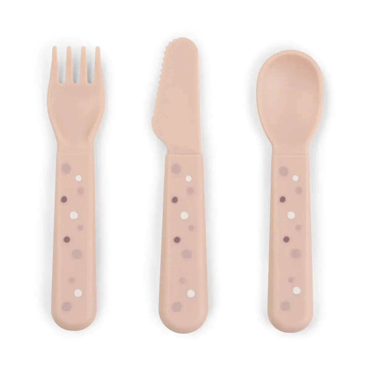 Foodie Cuberteria Happy Dots Rosa - Imagen 2