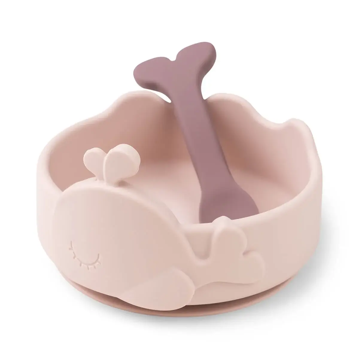 Silicona Stick&Stay Bol y Cuchara Wally Rosa - Imagen 2