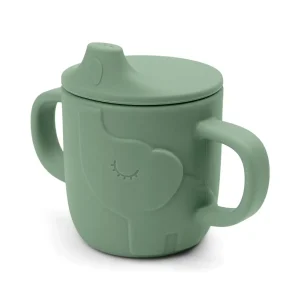 Taza Peekaboo con asas Elphee Verde