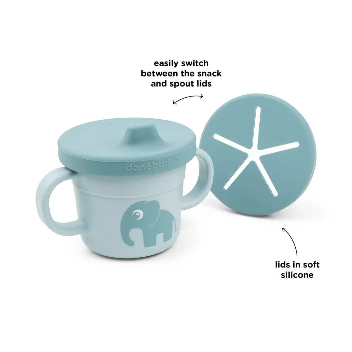Taza Foodie con asas y snacks Elphee - Imagen 4