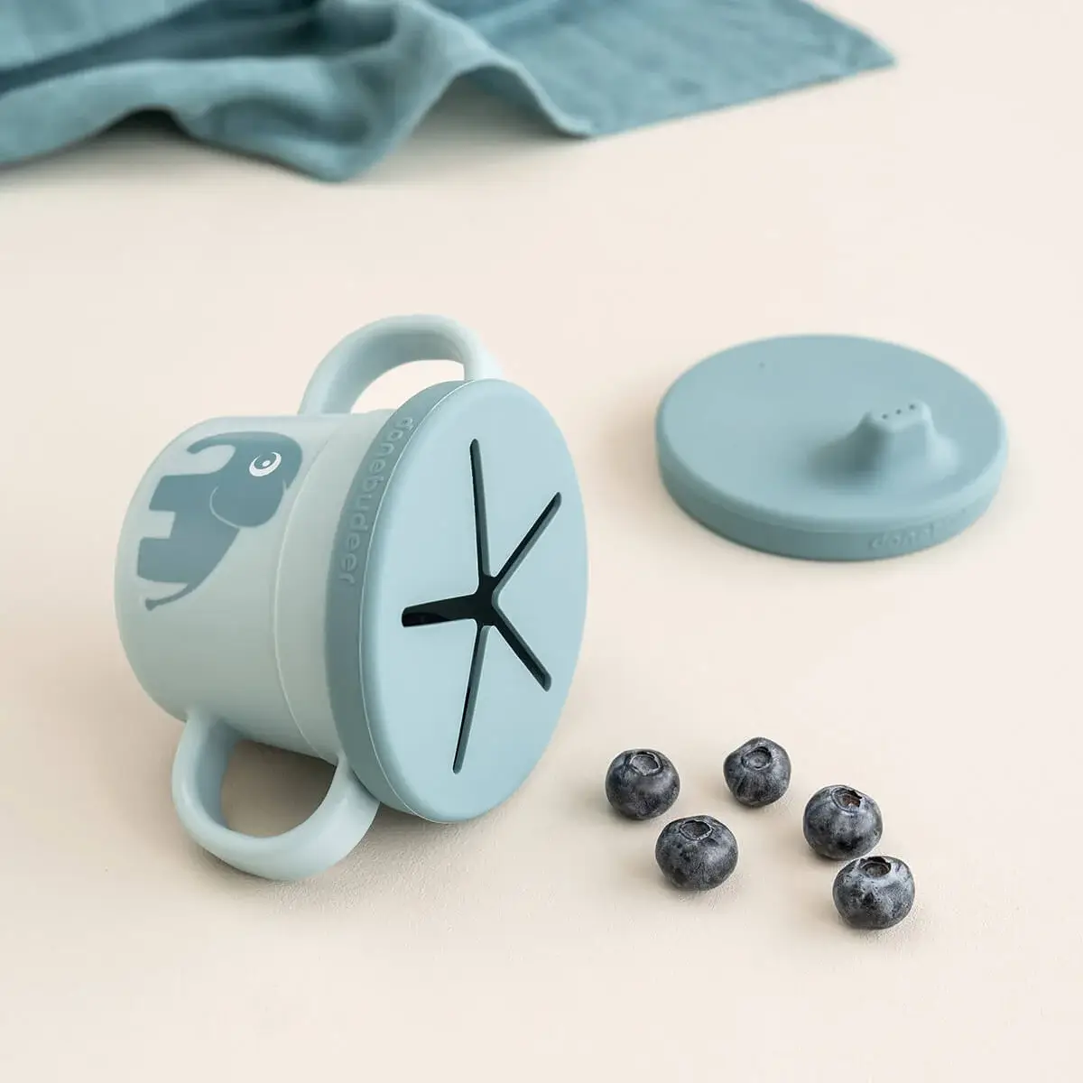 Taza Foodie con asas y snacks Elphee - Imagen 5