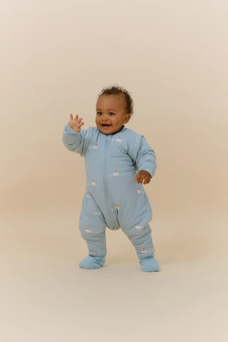 Pijama Manta con mangas y calcetines antideslizantes Duck Family TOG 2.5 4-5 años - Imagen 7