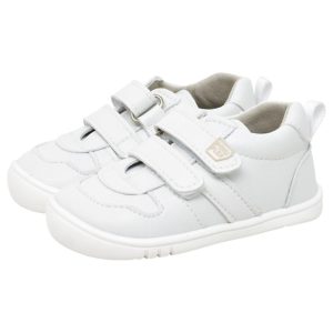 Zapatillas Barefoot Piruflex Veganas Blancas – Calzado Respetuoso de Microfibra