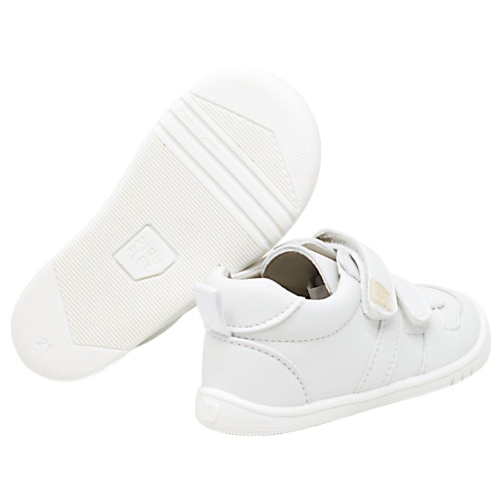 Zapatillas Barefoot Piruflex Veganas Blancas – Calzado Respetuoso de Microfibra - Imagen 7