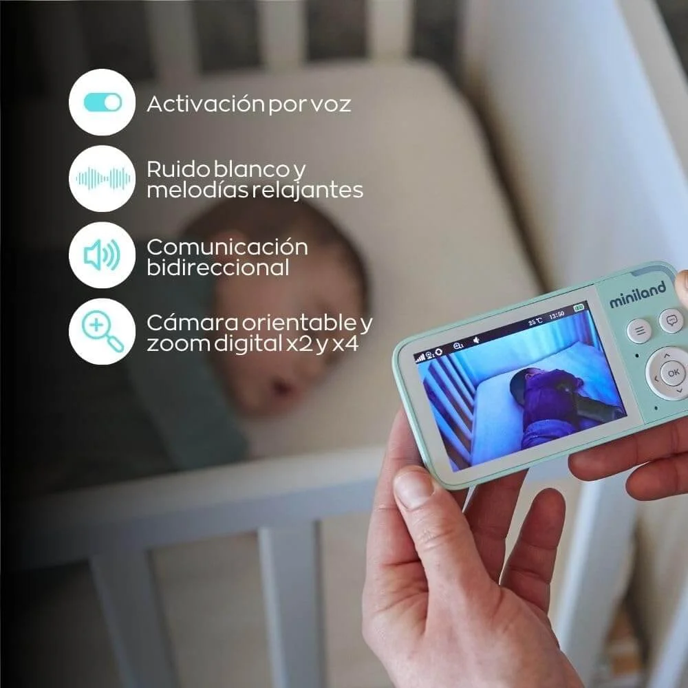 Vigilabebés digimonitor 3.5″ compact - Imagen 6