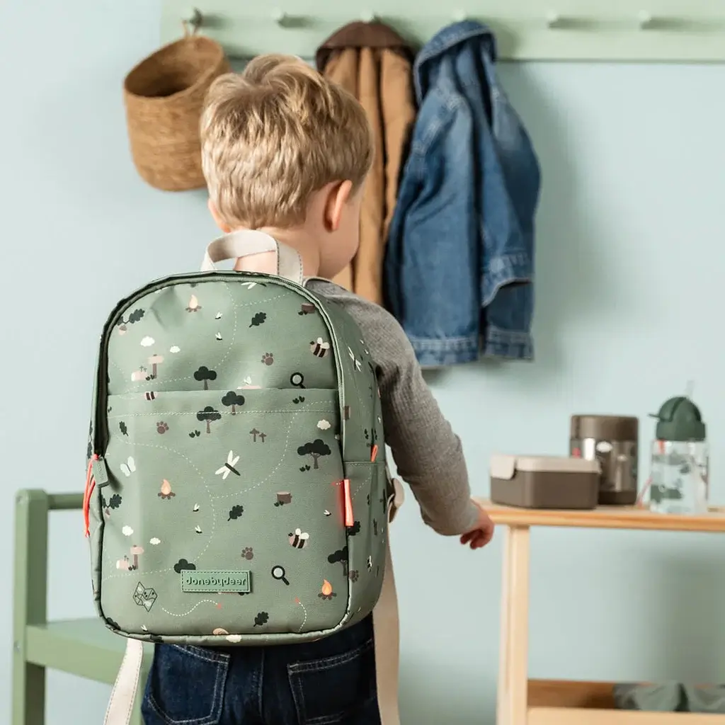 Mochila Infantil Tiny Trails Green - Imagen 7