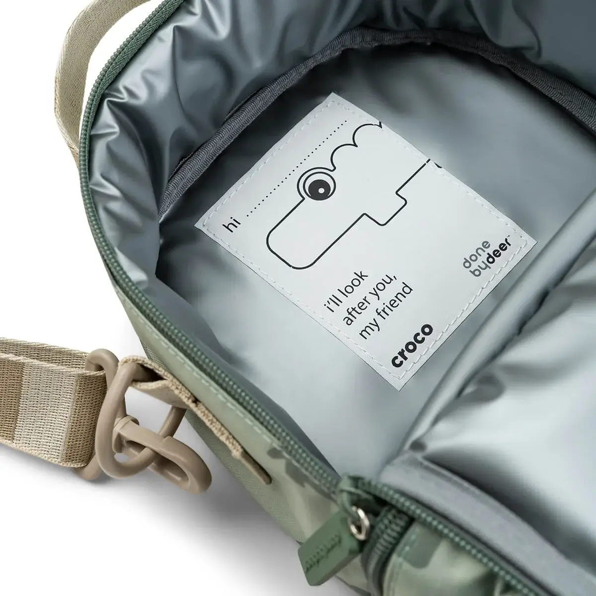 Bolsa isotérmica porta alimentos Croco - Imagen 4