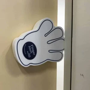 Salvadedos Bloqueador de puerta (manito giratoria) Arte Viva
