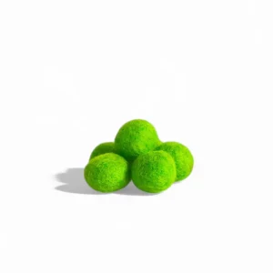 Bola de fieltro Verde brillante