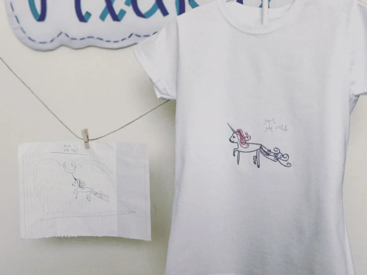 Camiseta personalizada con dibujo