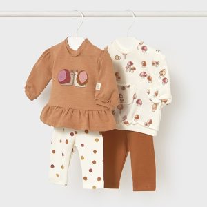 Conjunto 2 piezas canela Mayoral