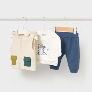 Conjunto chaleco 3 piezas estanque Mayoral