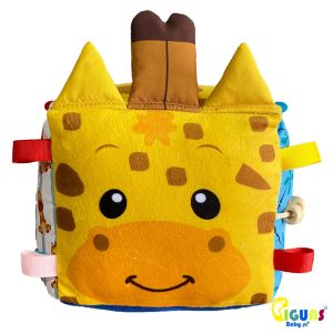 Cubo Sensorial Jirafa