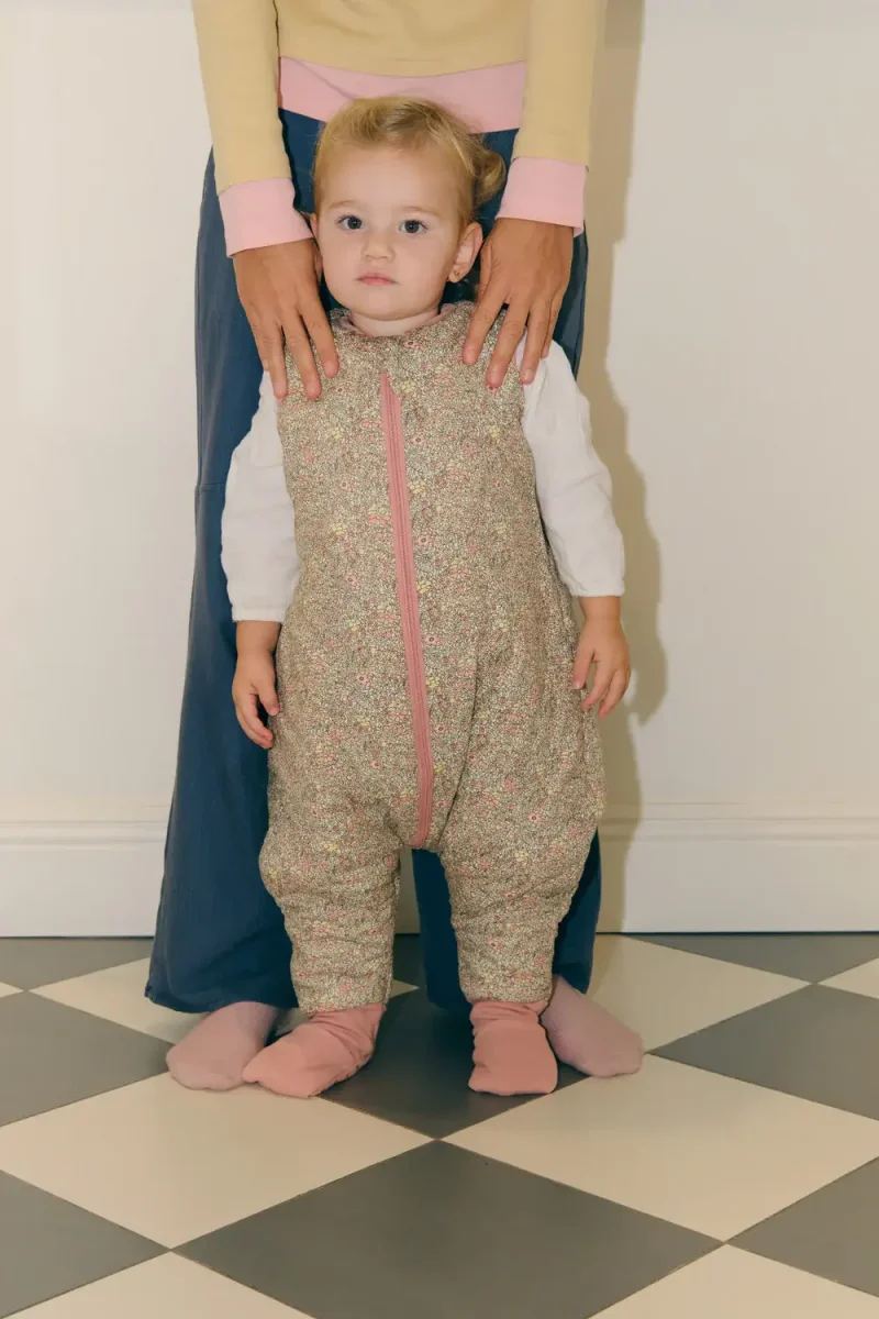 Pijama Manta calcetines antideslizantes Pastel Floral TOG 2.5 3 años - Imagen 3
