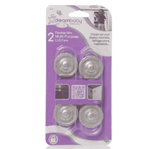 Cerrojos multiuso para muebles Dreambaby – Pack de 2