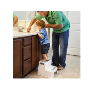 Taburete Banquito de 2 pasos Dreambaby color Gris
