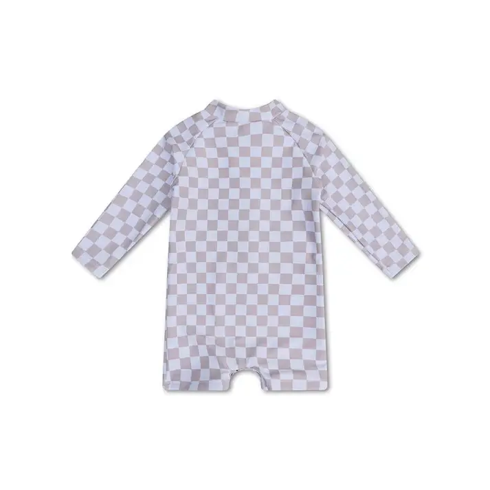 Bañador UV Niño Sand Check Verde 0-6 meses - Imagen 3