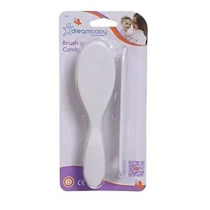 Set de Cepillo y peine blanco Dreambaby