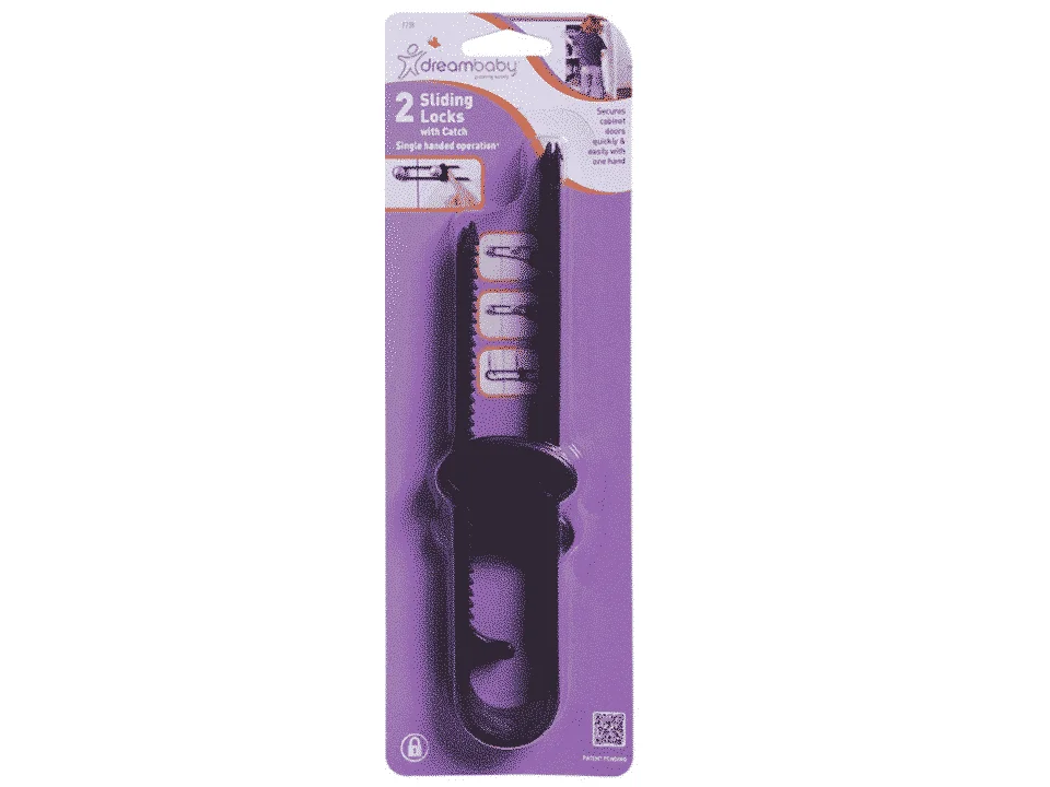 Cerradura antideslizante Dreambaby Negro – Pack de 2 - Imagen 2
