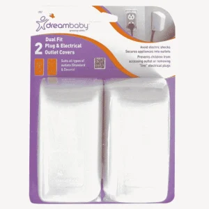 Cubiertas para tomacorriente Dreambaby Deluxe – Pack de 2