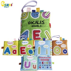 Libros Bilingües a Color Vocales