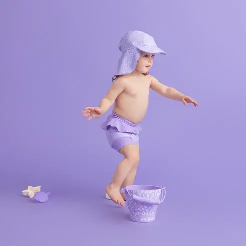 Pañal de baño Neopreno Pantera Lila - Imagen 4