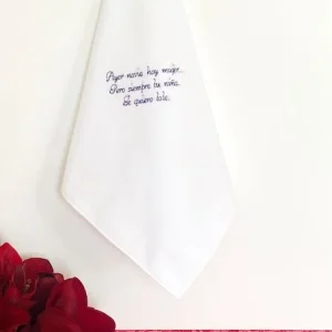 PAÑUELOS BORDADOS BODA