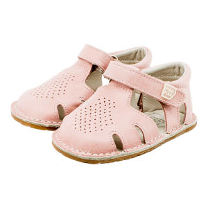 Sandalia infantil minimalista piel rosa PIRUFLEX