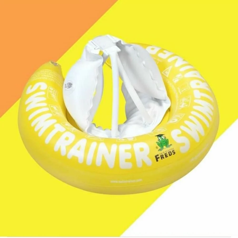 Pack Verano (Flotador Swimtrainer Amarillo 4 a 8 años + Tabla de Natación Infantil Freds Swim) - Imagen 8