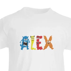 Camiseta de monstruos