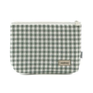 bolsa aseo vichy verde