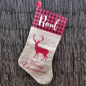 Calcetín Navidad personalizado – Merry Christmas