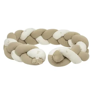 Protector de Cuna Trenza Bunny