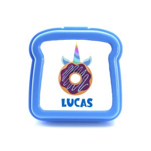Fiambrera para sandwich personalizada modelo «Lucas»