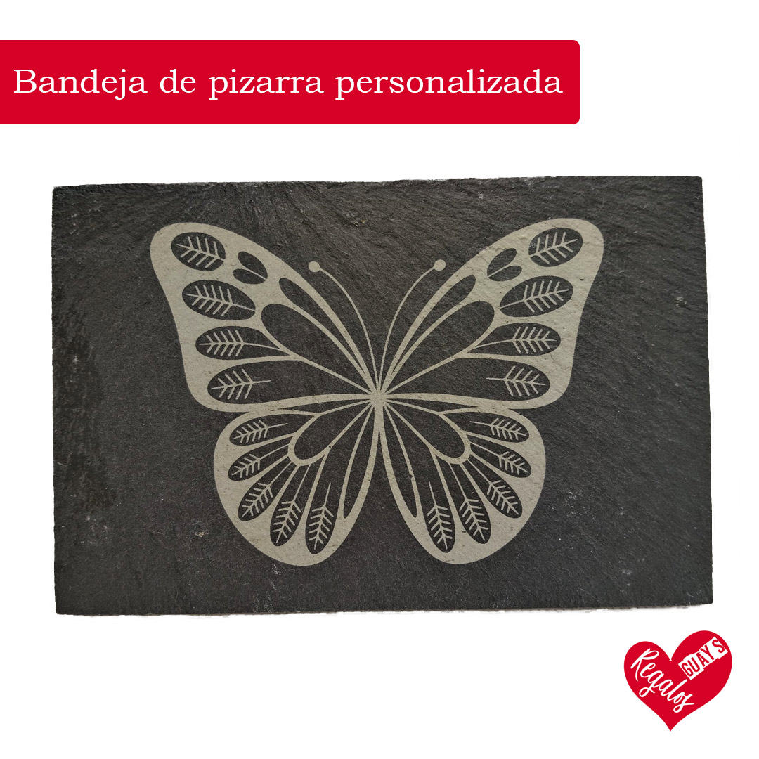 Bandeja de pizarra personalizada grabada a láser - Imagen 2