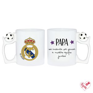 Taza personalizada «Juntos con nuestro equipo»