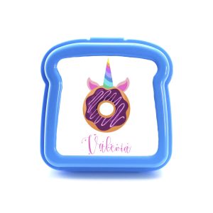 Fiambrera para sandwich personalizada modelo «Valeria»
